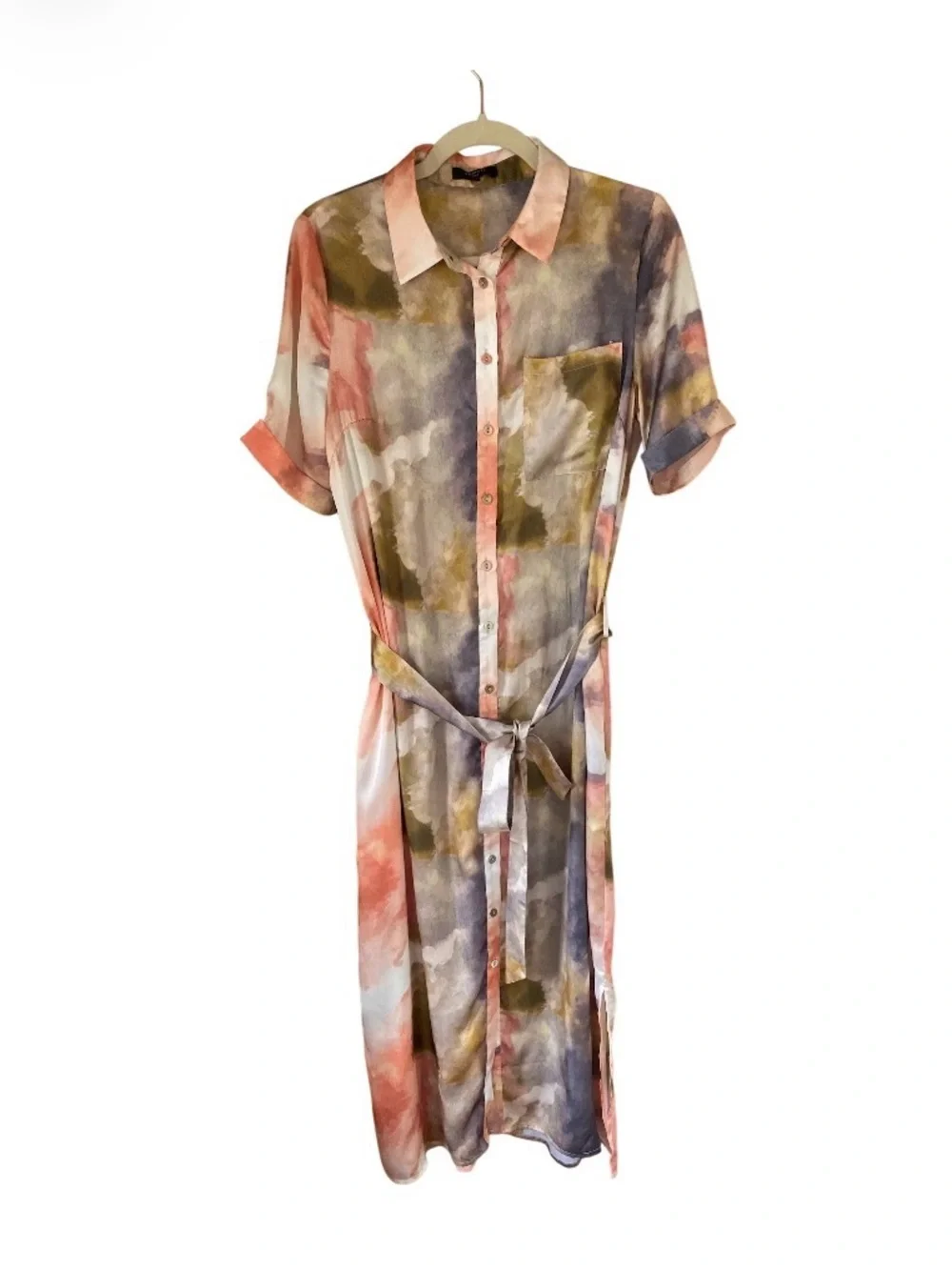 FRNCH ABIGAIL DRESS cassy midi dress size M